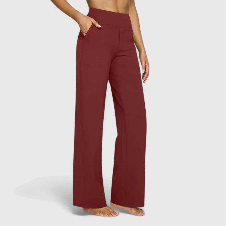 Jasmynne | Comfortable Pants Red