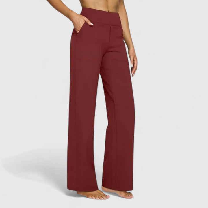Hilary | Sophisticated Pants Red