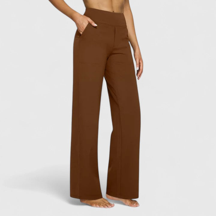 Hilary | Sophisticated Pants Brown