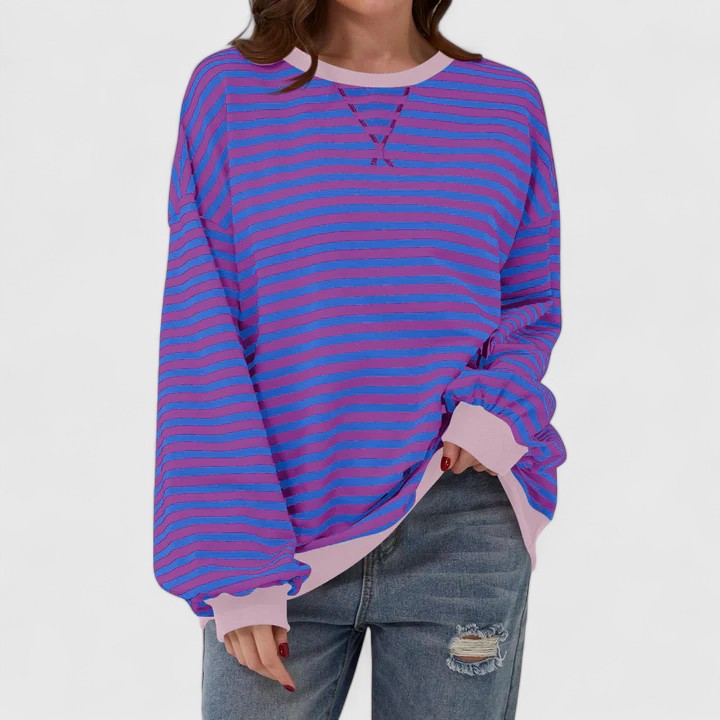 Kayli | Comfortable Sweater Purple