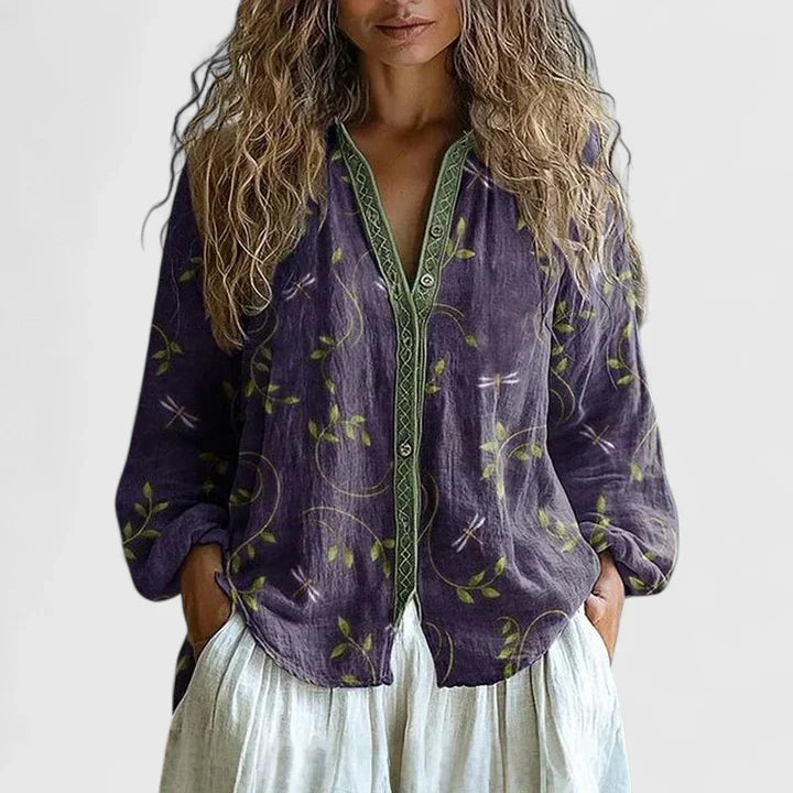 Jayzlynae | Comfortable Blouse Purple