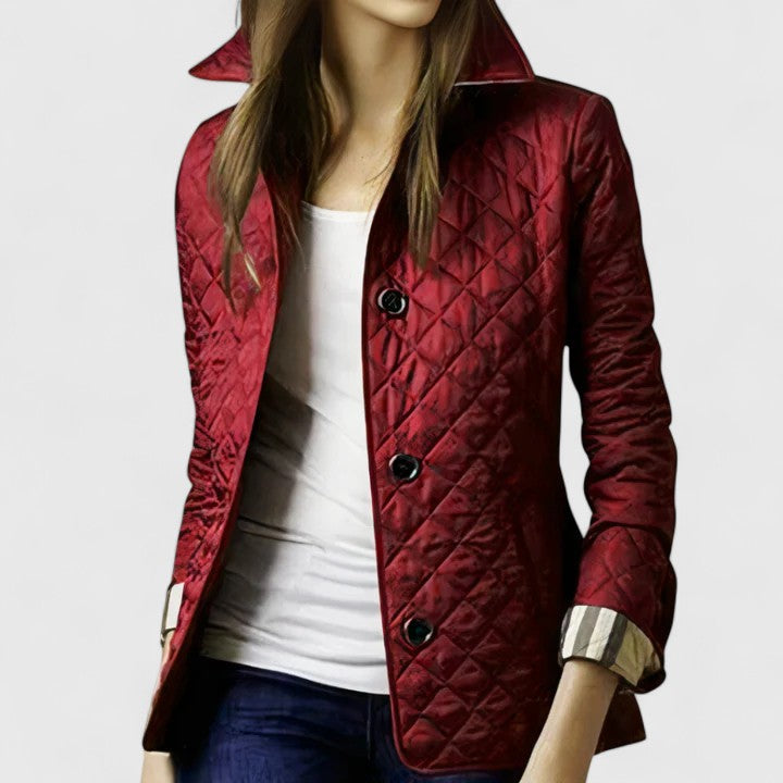 Raina | Elegant Jacket Red