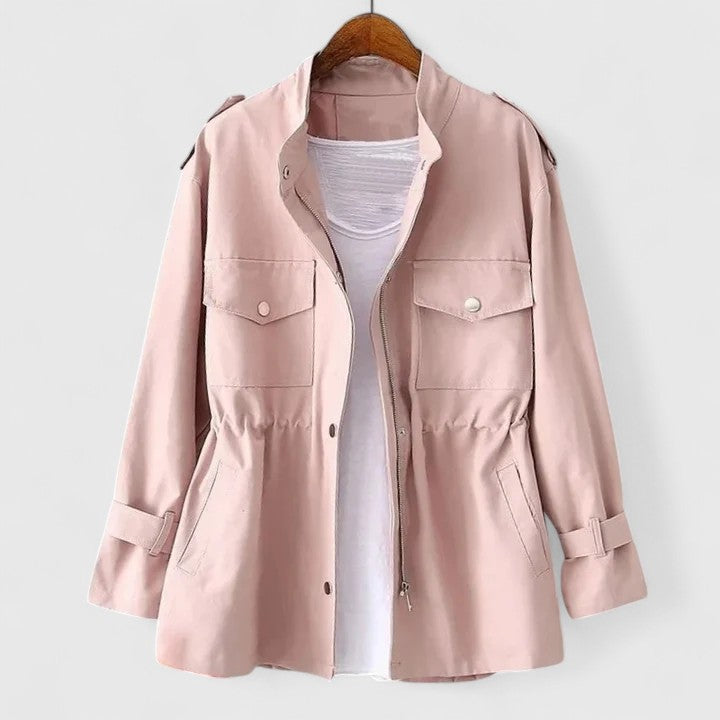 Alionora | Elegant Overcoat Pink