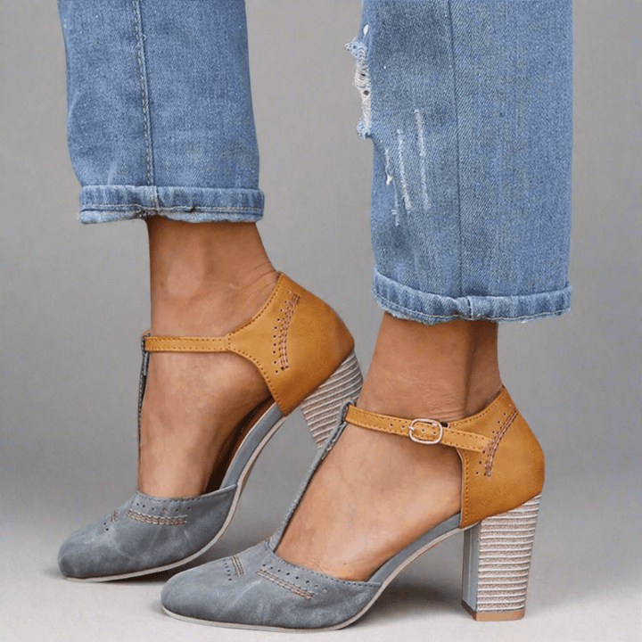 Eleni | Elegant Heels Gray