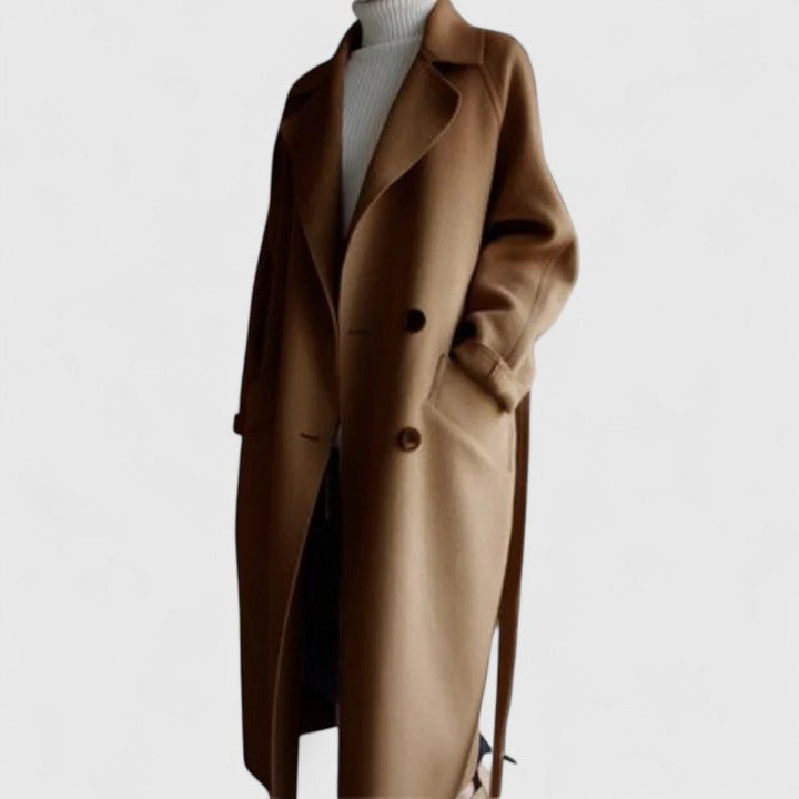 Zyrenya | Elegant Coat Brown