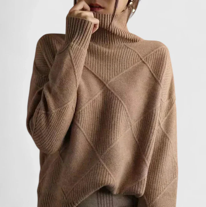 Adryssell | Comfortable Sweater Brown