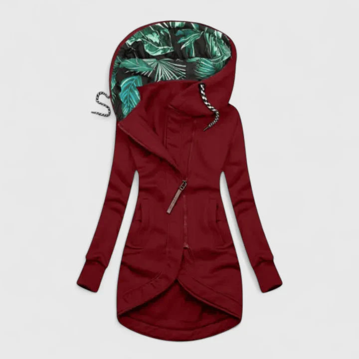 Annalysiah | Comfortable Jacket Burgundy