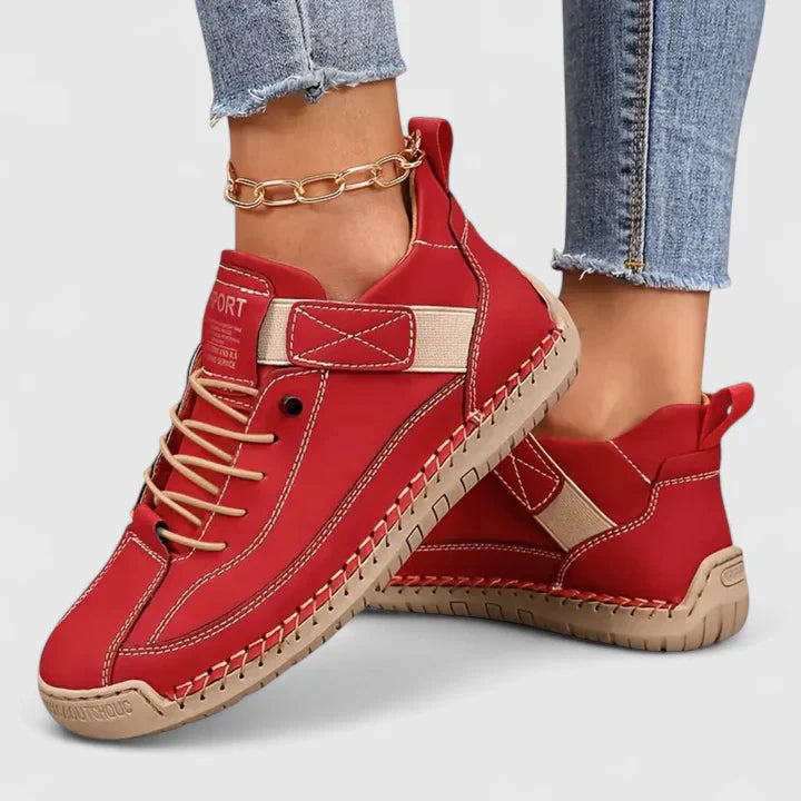 Kymberleigh | Orthopedic Sneakers Red