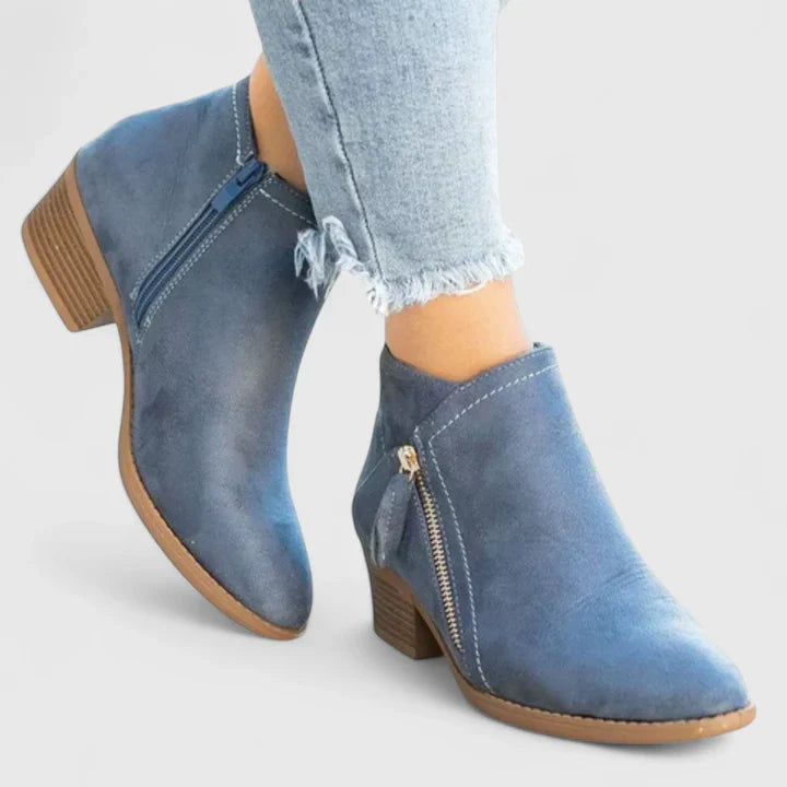 Kalvaya | Sophisticated Boots Blue