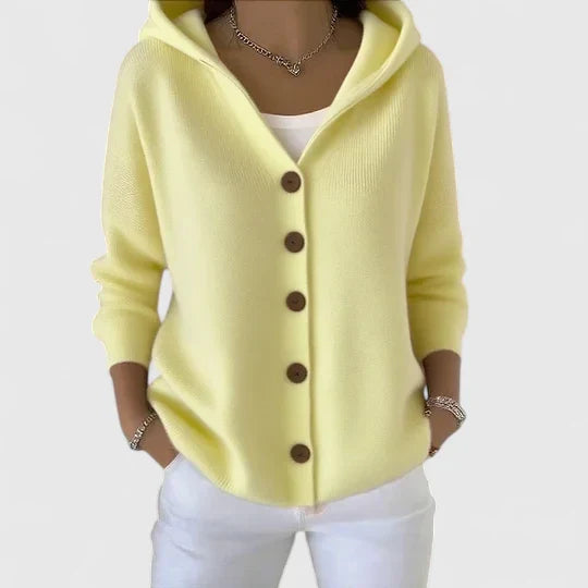 Rhezalynn | Elegant Cardigan Yellow
