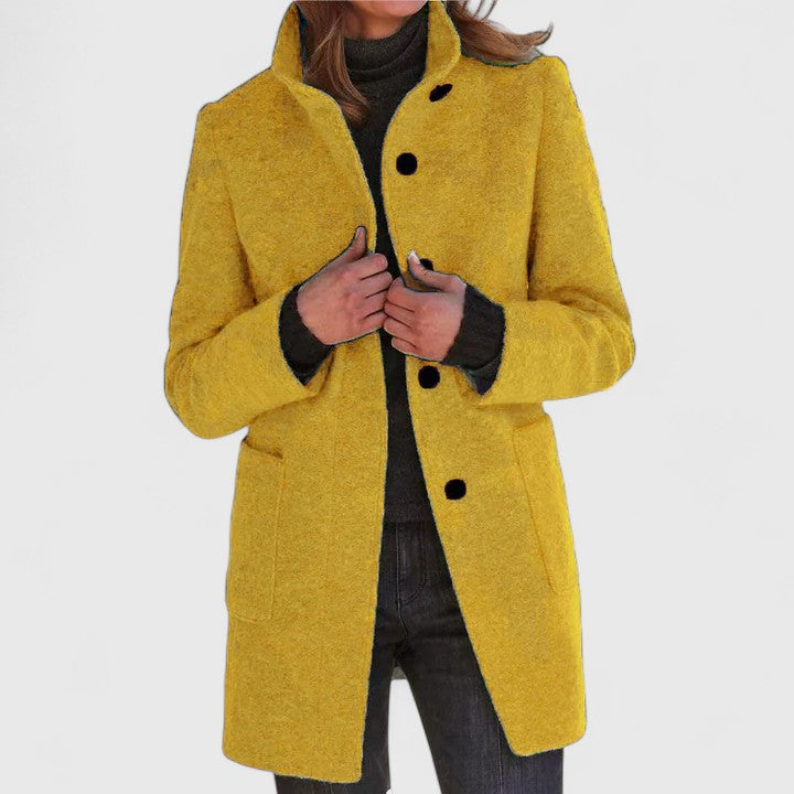 Jayzmarie | Elegant Coat Yellow