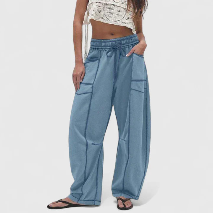 Camrynnne | Comfortable Pants Blue