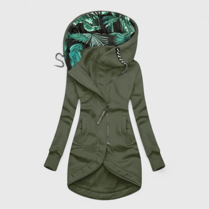 Annalysiah | Comfortable Jacket Olive Green