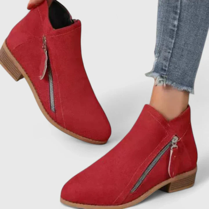Kalvaya | Sophisticated Boots Red