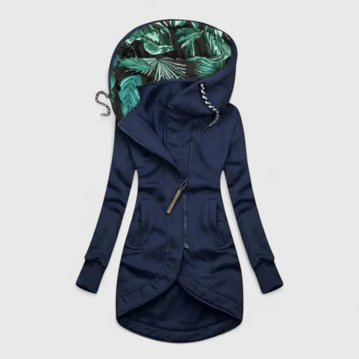Annalysiah | Comfortable Jacket Navy Blue
