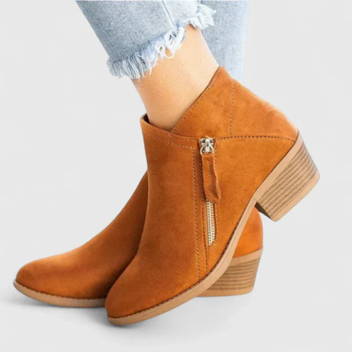 Kalvaya | Sophisticated Boots Brown