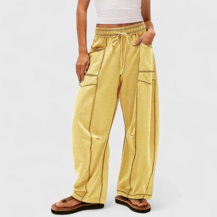 Camrynnne | Comfortable Pants Yellow