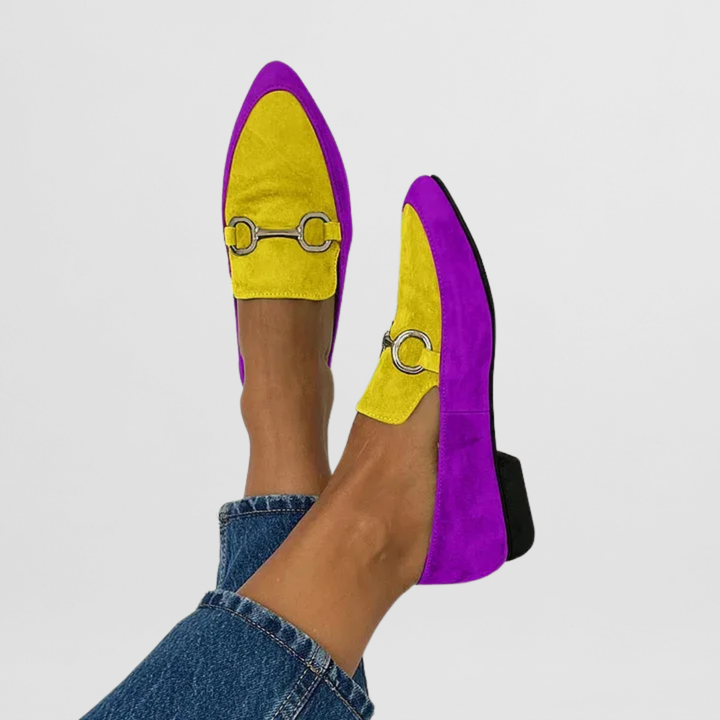 Hyelianne | Orthopedic Loafers Purple Yellow
