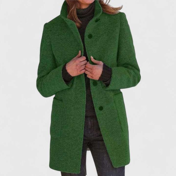 Jayzmarie | Elegant Coat Dark Green