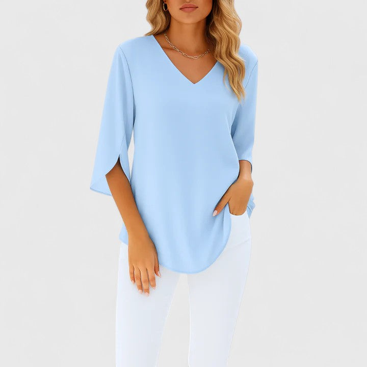 Elionara | Elegant Blouse Blue