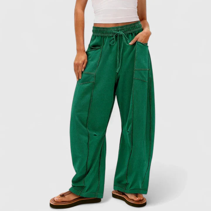 Camrynnne | Comfortable Pants Green