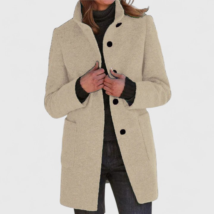 Jayzmarie | Elegant Coat Khaki