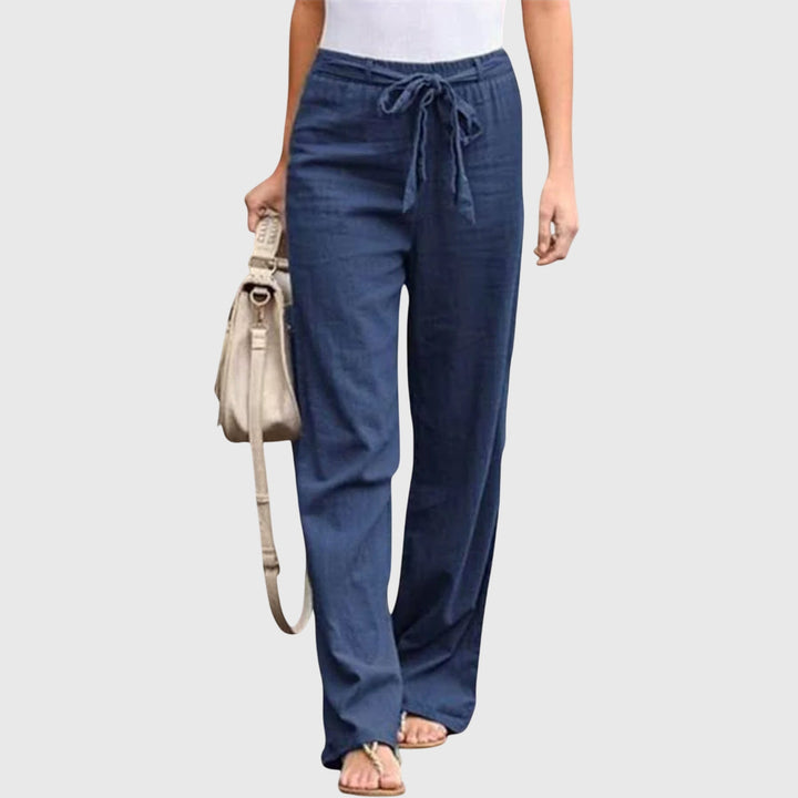 Loreen - Lightweight Pants Dark Blue