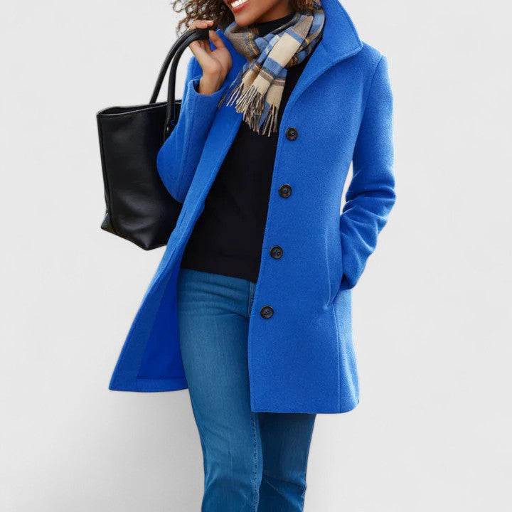 Scarlethia | Sophisticated Coat Blue