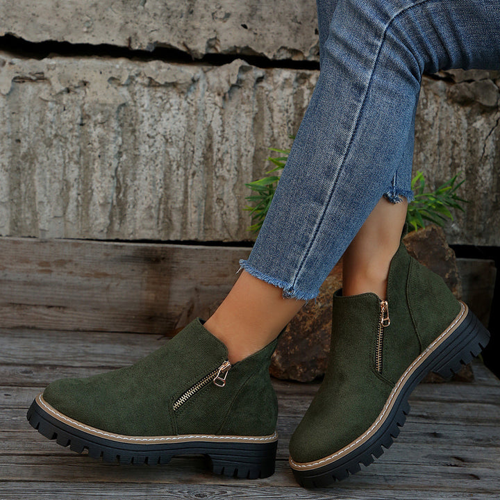 Liora | Sophisticated Boots Green