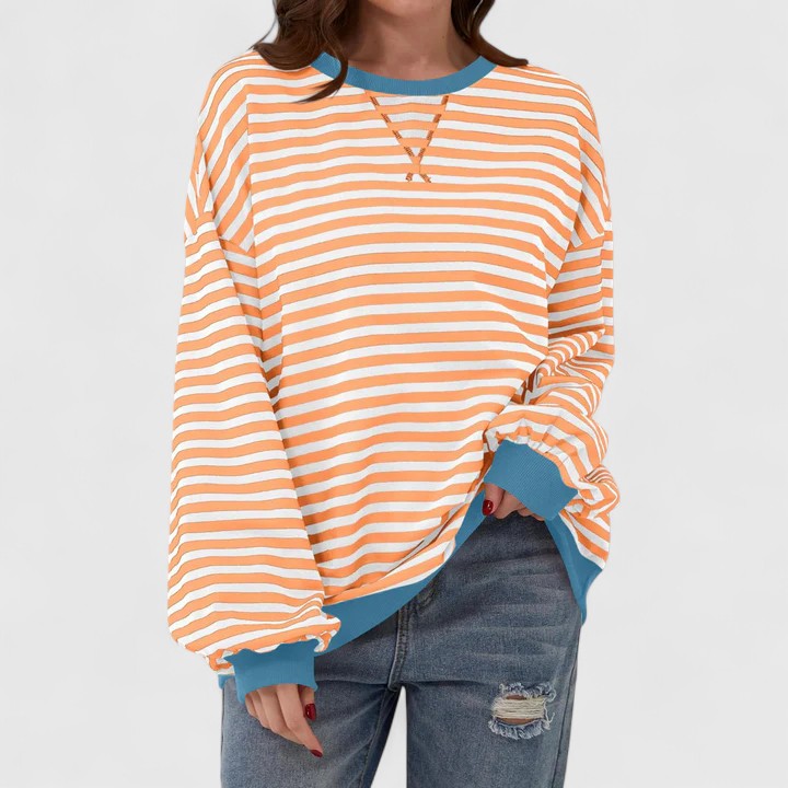 Kayli | Comfortable Sweater Orange