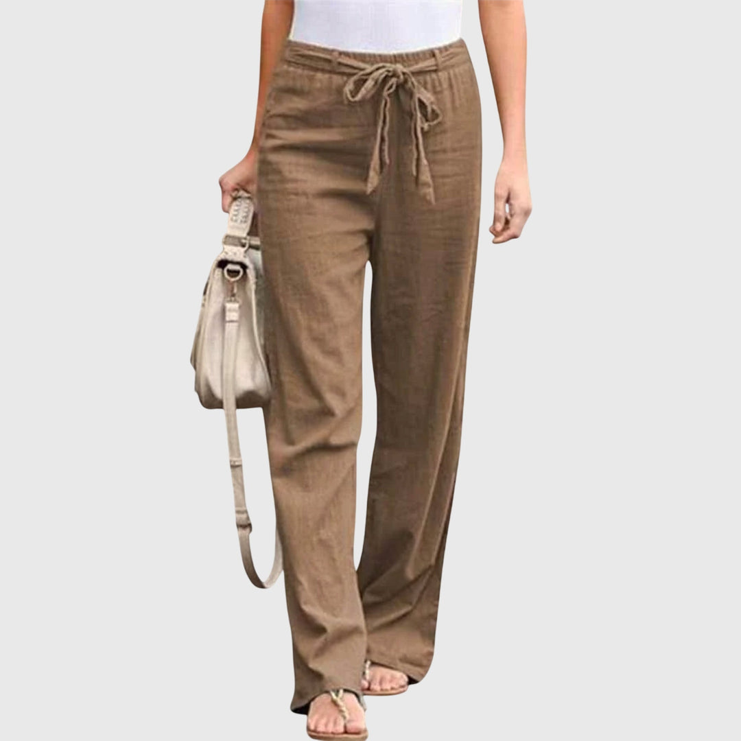 Loreen - Lightweight Pants Brown