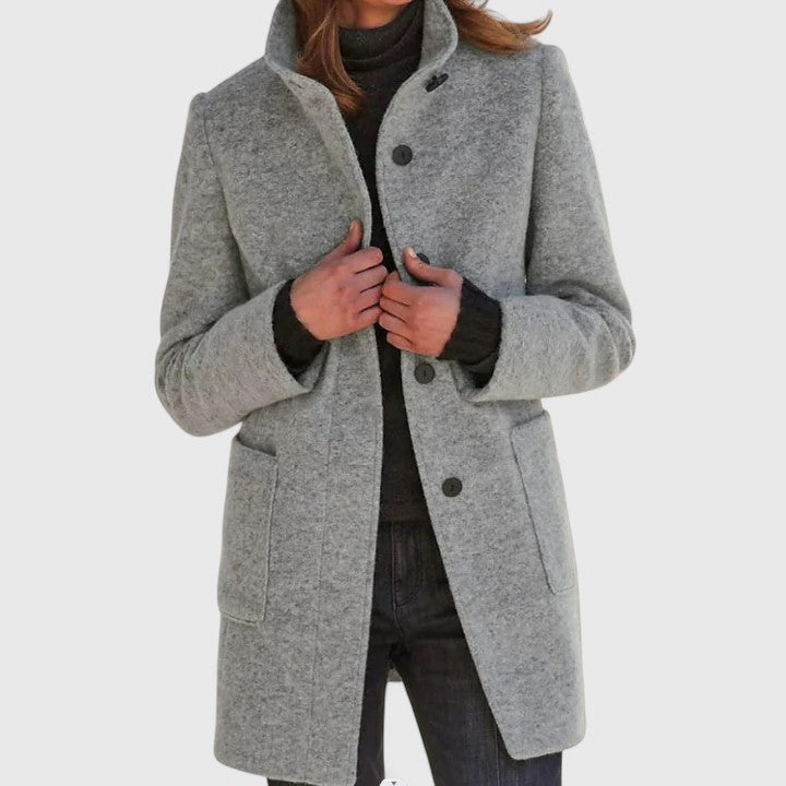 Jayzmarie | Elegant Coat Gray