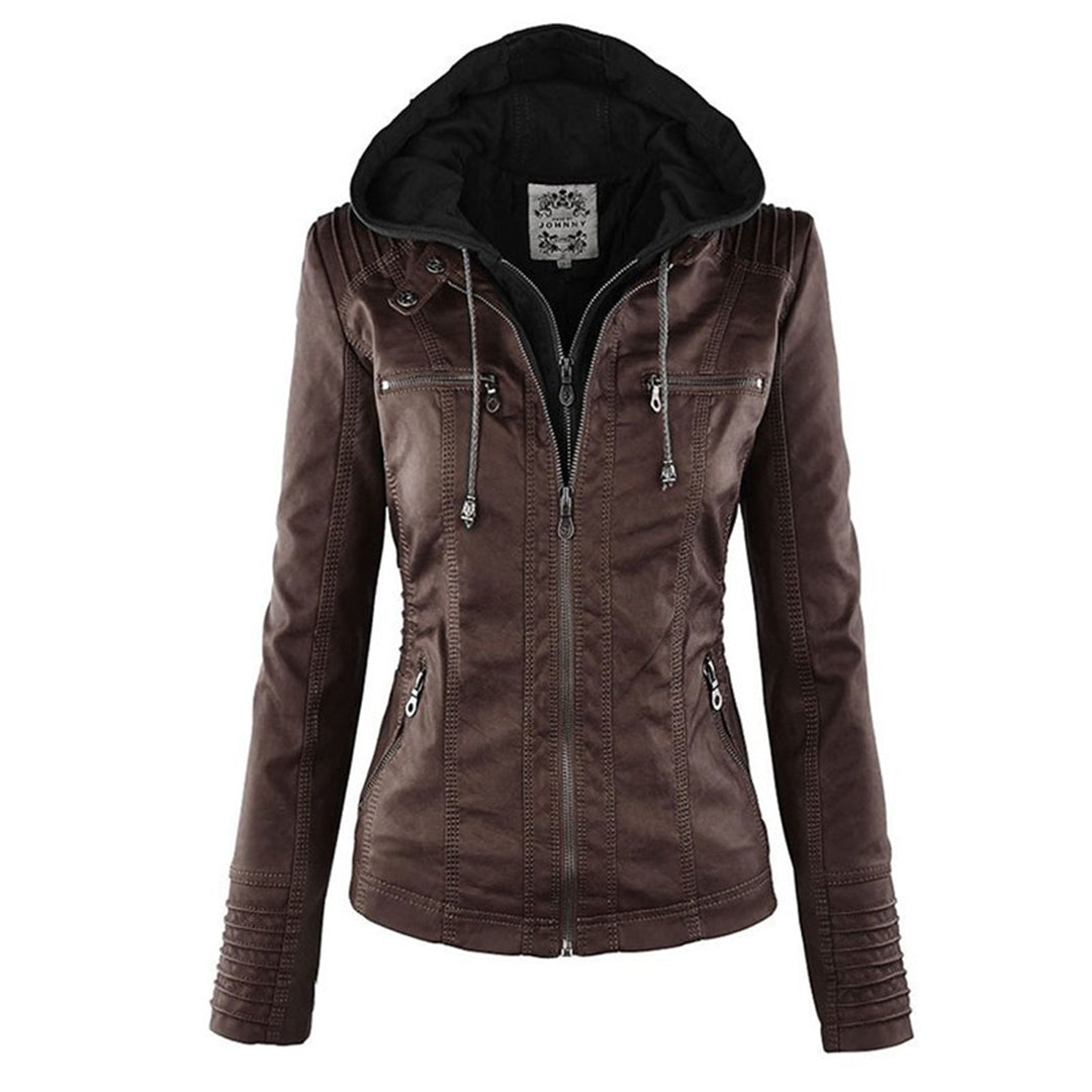 Wona | Comfortable Jacket Brown