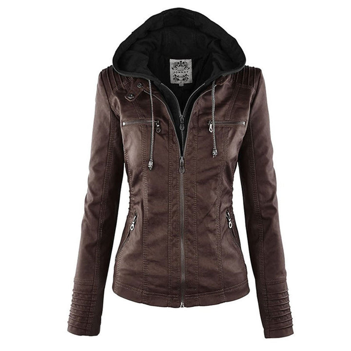Wona | Comfortable Jacket Brown