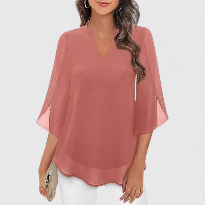Ellie | Sophisticated Blouse Pink