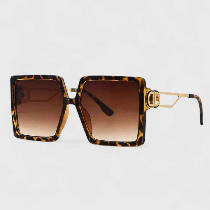 Bryelle | Elegant Sunglasses Leopard Brown