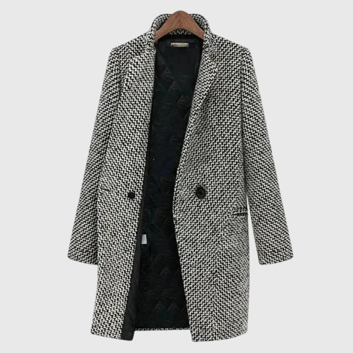 Madisynrae | Comfortable Long Coat Gray