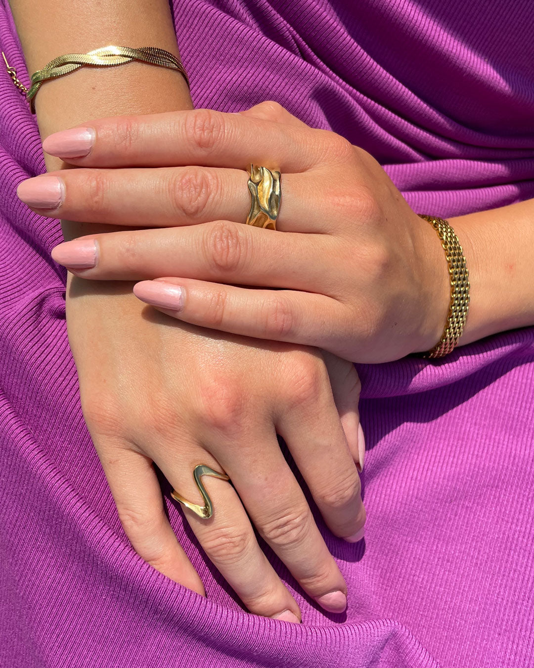 Jaylinette | Big Ring 18K Gold