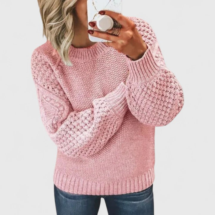 Delymarah | Comfortable Sweater Pink