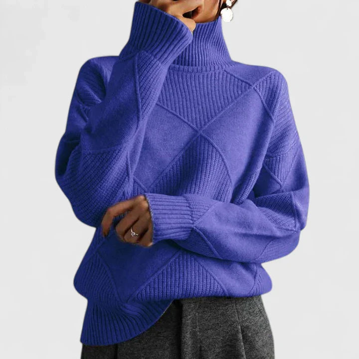 Adryssell | Comfortable Sweater Blue