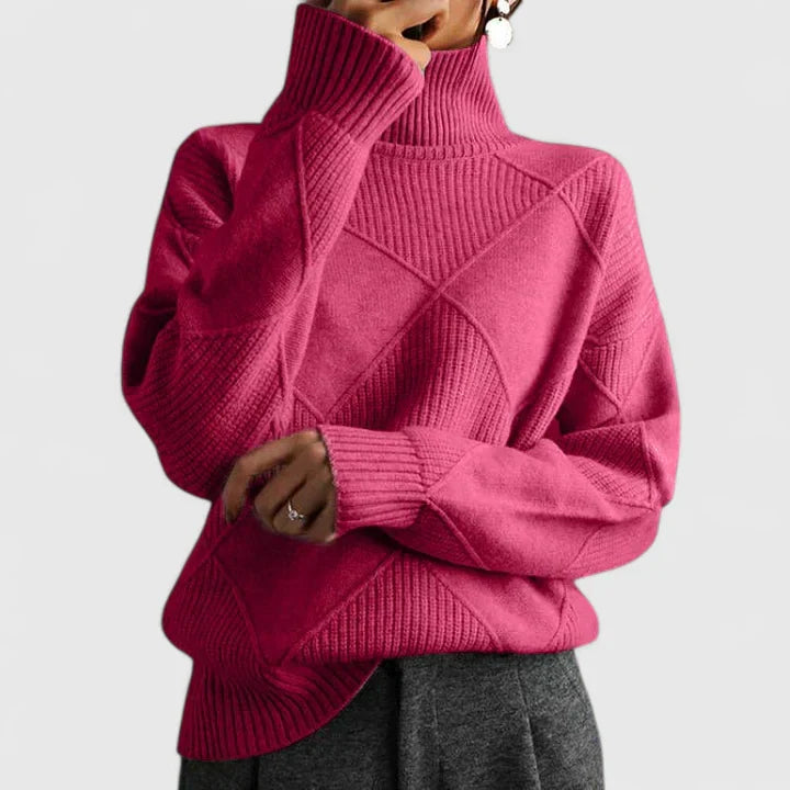 Adryssell | Comfortable Sweater Pink