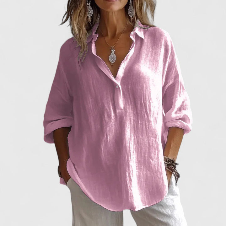 Roxanna | Elegant Blouse Pink