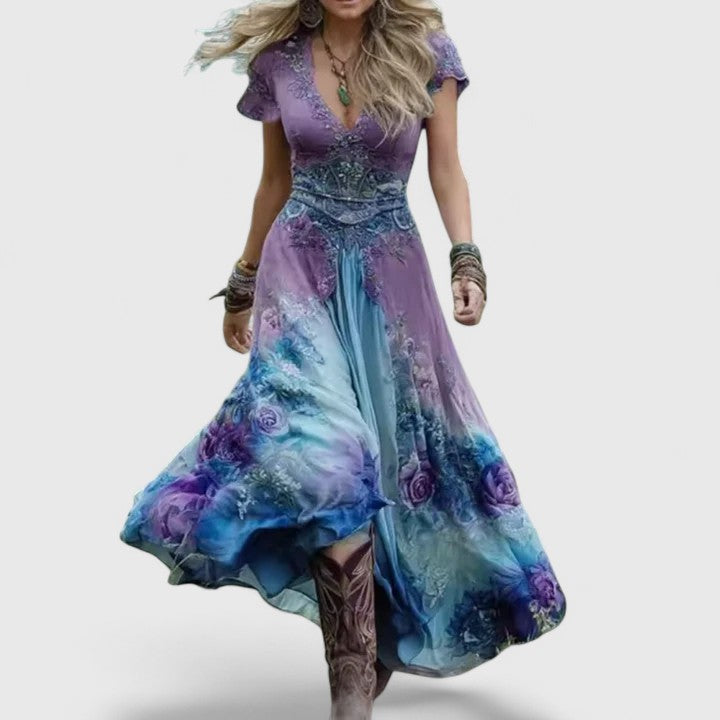 Laurenyssa | Sophisticated Dress Blue