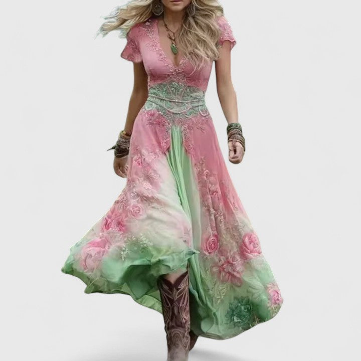 Laurenyssa | Sophisticated Dress Pink