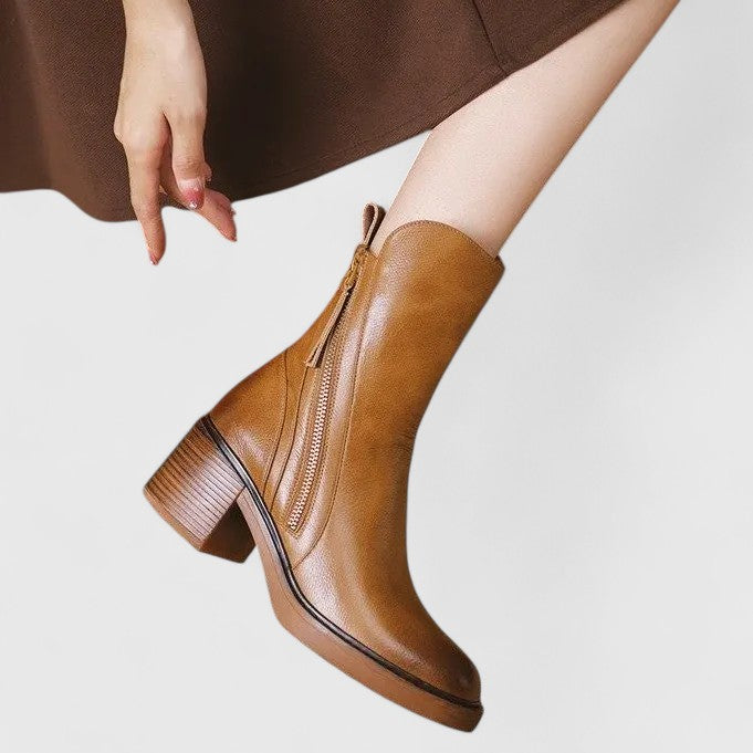 Gabby | Elegant Boots Brown