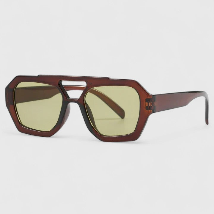 Zhaylinn | Elegant Sunglasses Brown Yellow