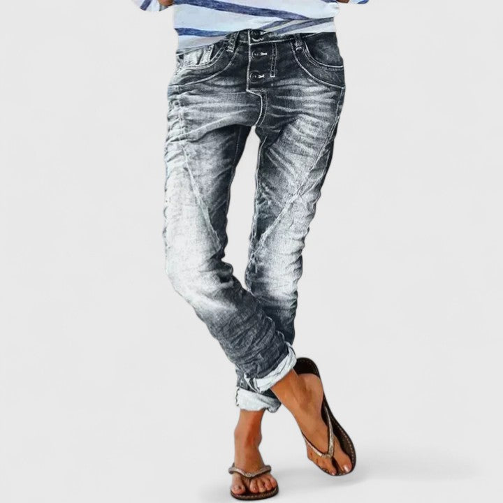 Erin | Comfortable Pants Gray