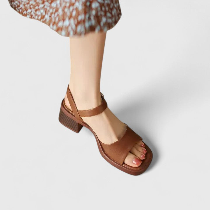 Calyssa | Elegant Sandals Brown