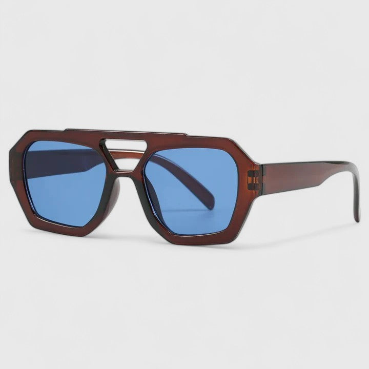 Zhaylinn | Elegant Sunglasses Brown Blue