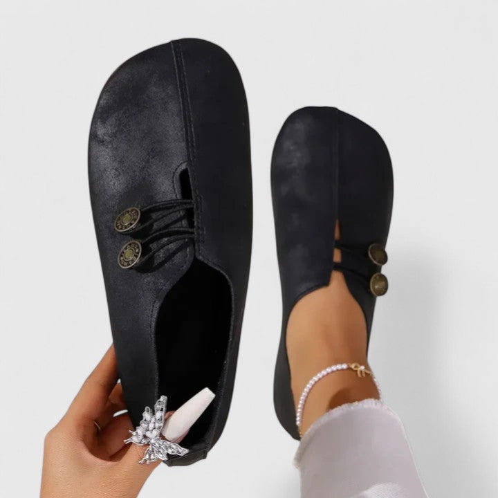 Kyline | Elegant Loafers Black